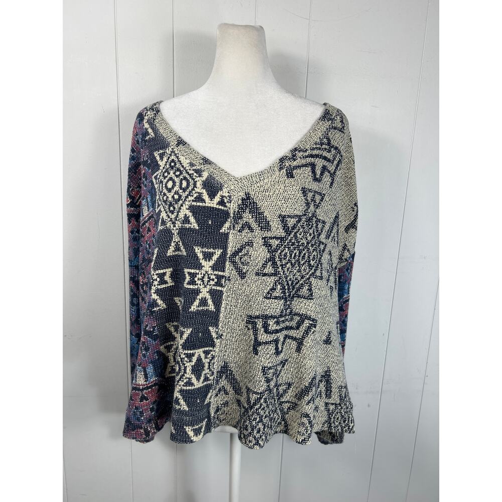 Anthropologie Pilcro Moira Thermal Waffle Knit Top Size XS - Picture 2 of 5